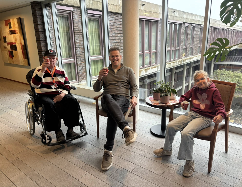 Herfstwandeling met netwerk
